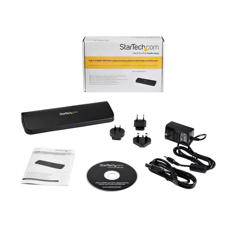StarTech.com docking station USB 3.0 dual monitor con HDMI e DVI/VGA