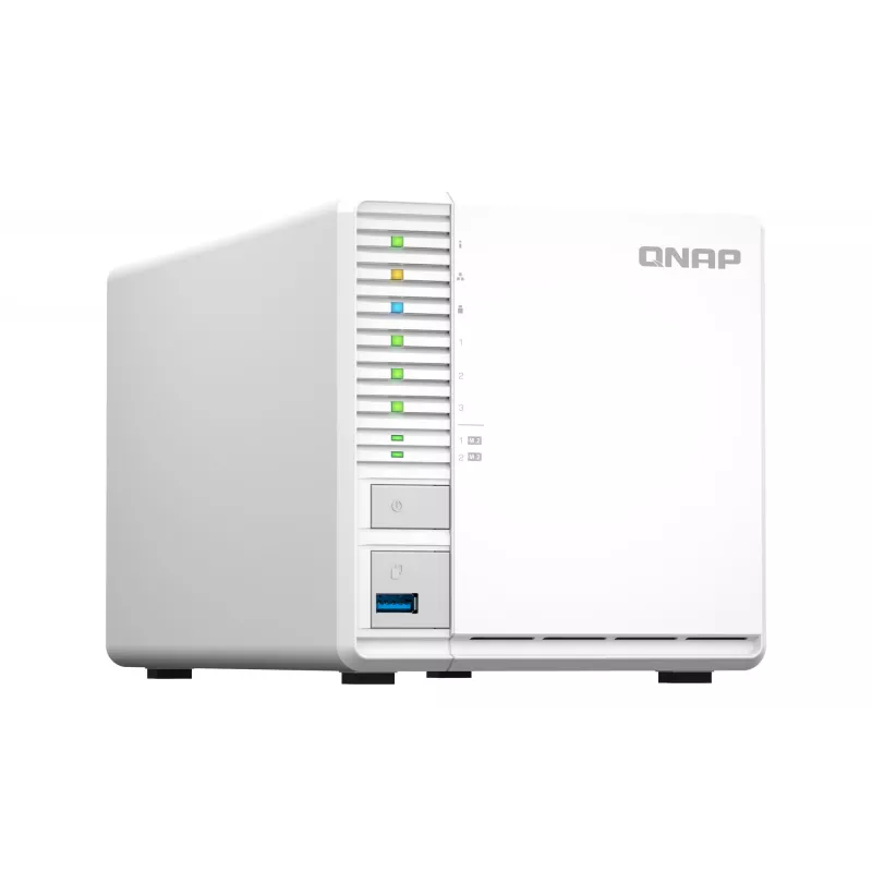 QNAP TS-364 NAS Tower Intel® Celeron® N5095 8 GB DDR4 0 TB QNAP Turbo System bianco