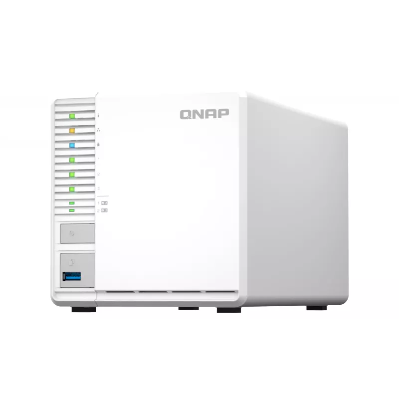QNAP TS-364 NAS Tower Intel® Celeron® N5095 8 GB DDR4 0 TB QNAP Turbo System bianco