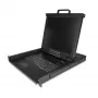 StarTech.com console KVM rackmount - KVM VGA a porta singola con monitor LCD da 17 pollici per rack server - cassetto KVM LCD 1U universale completo con cavi e hardware - supporto USB - 50.000 MTBF