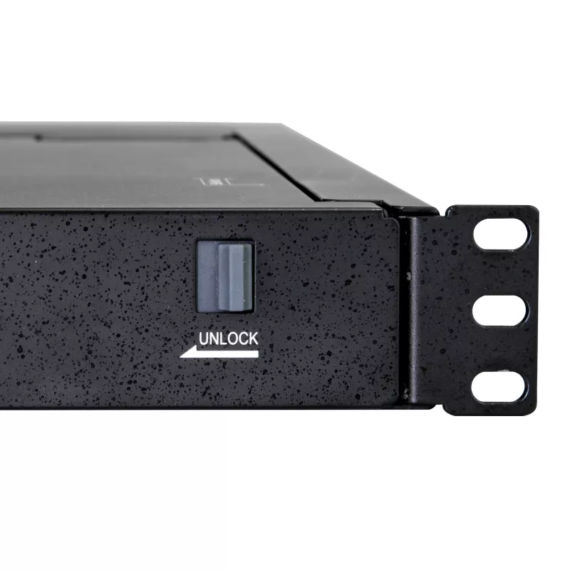 StarTech.com console KVM rackmount - KVM VGA a porta singola con monitor LCD da 17 pollici per rack server - cassetto KVM LCD 1U universale completo con cavi e hardware - supporto USB - 50.000 MTBF