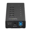 StarTech.com HB30C5A2CST hub USB 3.0 a 7 porte, da USB-C a 5x USB-A e 2x USB-C, porta di ricarica rapida, industriale, in metallo