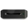 StarTech.com HB31C3ASDMB hub USB-C a 3 porte con lettore di schede SD, 3x USB-A, 10 Gbps, USB 3.1, alimentato da bus, cavo da 25 cm, compatibile con Thunderbolt 3