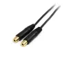 StarTech.com cavo splitter stereo da 15 cm – connettore maschio 3,5 mm a 2x connettore femmina 3,5 mm