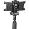 StarTech.com supporto mobile per tablet con ruote bloccabili – carrello regolabile in altezza – supporto universale mobile da pavimento per tablet da 7 a 11 pollici, supporto portatile per tablet con supporto rimovibile