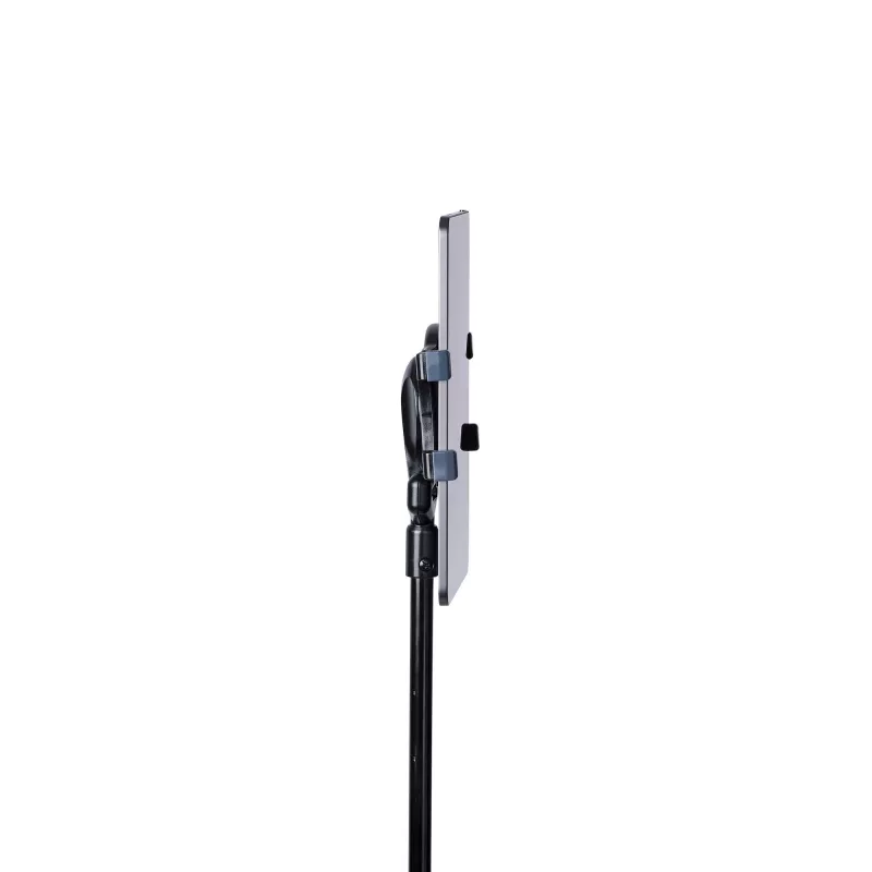 StarTech.com supporto mobile per tablet con ruote bloccabili – carrello regolabile in altezza – supporto universale mobile da pavimento per tablet da 7 a 11 pollici, supporto portatile per tablet con supporto rimovibile