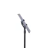 StarTech.com supporto mobile per tablet con ruote bloccabili – carrello regolabile in altezza – supporto universale mobile da pavimento per tablet da 7 a 11 pollici, supporto portatile per tablet con supporto rimovibile