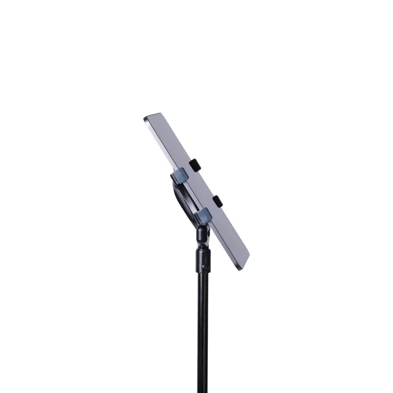 StarTech.com supporto mobile per tablet con ruote bloccabili – carrello regolabile in altezza – supporto universale mobile da pavimento per tablet da 7 a 11 pollici, supporto portatile per tablet con supporto rimovibile