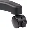 StarTech.com supporto mobile per tablet con ruote bloccabili – carrello regolabile in altezza – supporto universale mobile da pavimento per tablet da 7 a 11 pollici, supporto portatile per tablet con supporto rimovibile