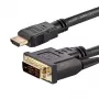 StarTech.com cavo HDMI a DVI-D da 6 ft - M/M, 1,8 m, HDMI, DVI-D, connettore maschio, connettore maschio, dritto