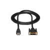 StarTech.com cavo HDMI a DVI-D da 6 ft - M/M, 1,8 m, HDMI, DVI-D, connettore maschio, connettore maschio, dritto