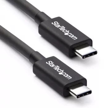 StarTech.com cavo USB-C Thunderbolt 3 (20Gbit/s) da 2 m – compatibile con Thunderbolt, USB e DisplayPort
