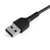 StarTech.com cavo USB-A a Lightning nero resistente da 15 cm – cavo di rete di ricarica/sincronizzazione USB Type-A a Lightning in fibra aramidica robusto – certificato Apple MFi per iPad/iPhone 12