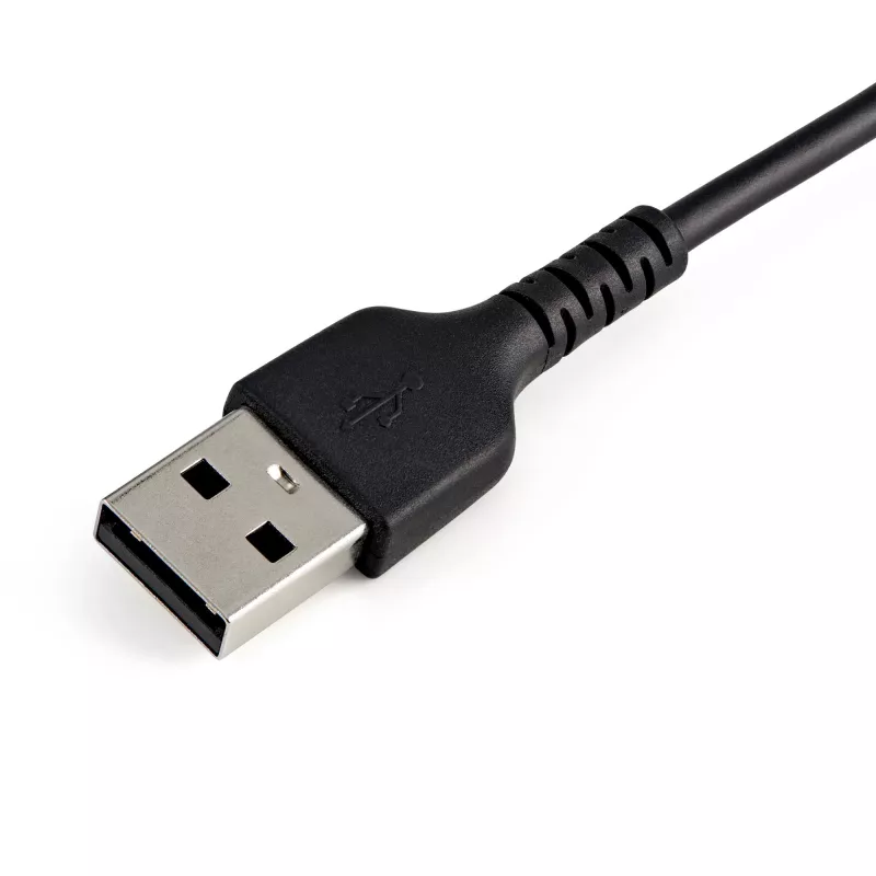 StarTech.com cavo USB-A a Lightning nero resistente da 15 cm – cavo di rete di ricarica/sincronizzazione USB Type-A a Lightning in fibra aramidica robusto – certificato Apple MFi per iPad/iPhone 12