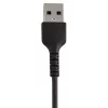 StarTech.com cavo USB-A a Lightning nero resistente da 15 cm – cavo di rete di ricarica/sincronizzazione USB Type-A a Lightning in fibra aramidica robusto – certificato Apple MFi per iPad/iPhone 12