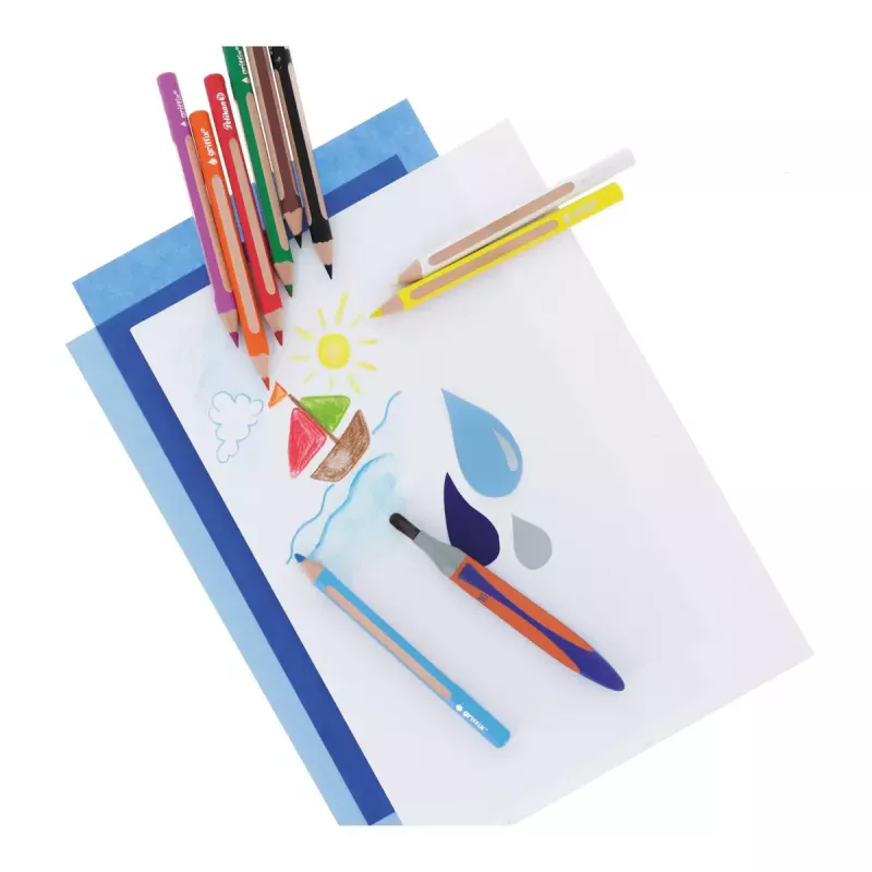 Pelikan griffix mix di matite colorate e a grafite (10 pz.)