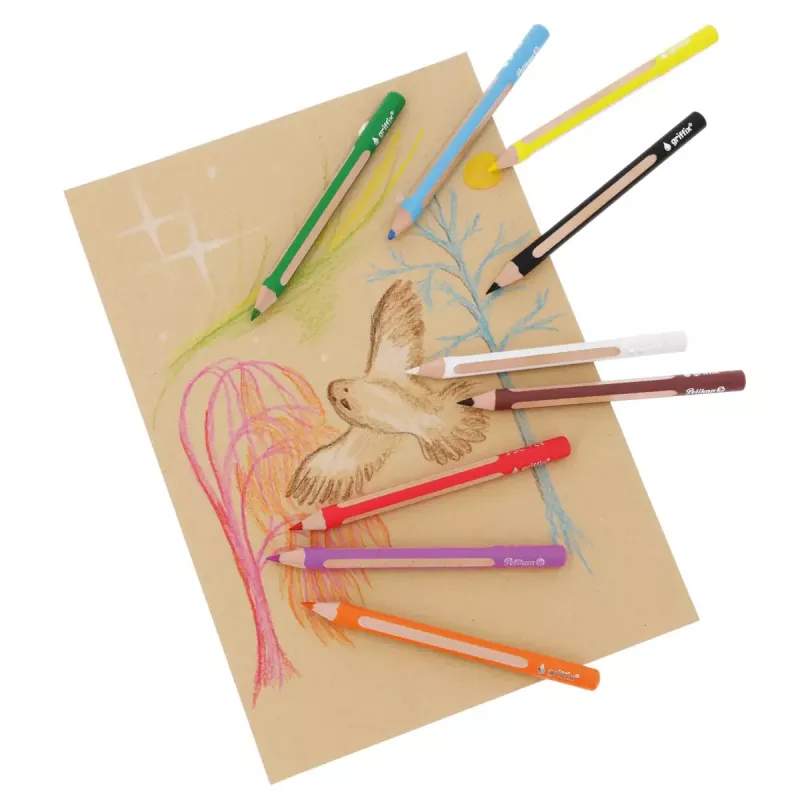 Pelikan griffix mix di matite colorate e a grafite (10 pz.)