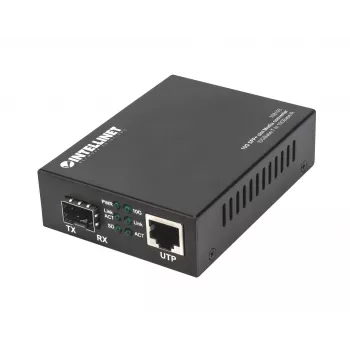 Intellinet convertitore di media da 10GBase-T a 10GBase-R, 1 x slot SFP+ 10 GB, 1 x porta RJ45 10GB