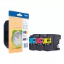Brother LC125XLRBWBP cartuccia d'inchiostro 3 pezzi originale High (XL) Yield ciano, magenta, giallo