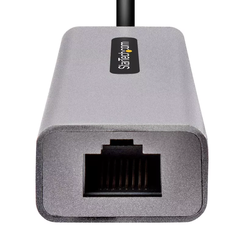 StarTech.com US1GC30B2 adattatore da USB-C a Gigabit Ethernet, USB 3.0, 10/100/1000 Mbps, ASIX AX88179A, cavo da 30 cm, grigio