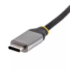 StarTech.com US1GC30B2 adattatore da USB-C a Gigabit Ethernet, USB 3.0, 10/100/1000 Mbps, ASIX AX88179A, cavo da 30 cm, grigio