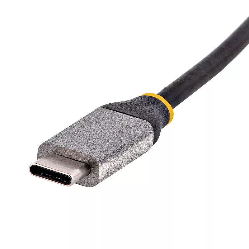 StarTech.com US1GC30B2 adattatore da USB-C a Gigabit Ethernet, USB 3.0, 10/100/1000 Mbps, ASIX AX88179A, cavo da 30 cm, grigio