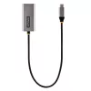 StarTech.com US1GC30B2 adattatore da USB-C a Gigabit Ethernet, USB 3.0, 10/100/1000 Mbps, ASIX AX88179A, cavo da 30 cm, grigio