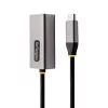 StarTech.com US1GC30B2 adattatore da USB-C a Gigabit Ethernet, USB 3.0, 10/100/1000 Mbps, ASIX AX88179A, cavo da 30 cm, grigio