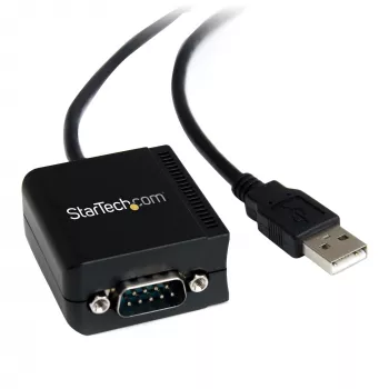 StarTech.com cavo adattatore da USB a seriale RS232 FTDI 1 porta 2,5 m con isolamento ottico, adattatore da USB a RS232 – TAA