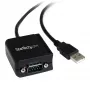 StarTech.com cavo adattatore da USB a seriale RS232 FTDI 1 porta 2,5 m con isolamento ottico, adattatore da USB a RS232 – TAA