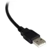 StarTech.com ICUSB2321FIS cavo adattatore seriale FTDI da USB a RS232 DB9 a 1 porta, isolato otticamente, 2,5 m, nero