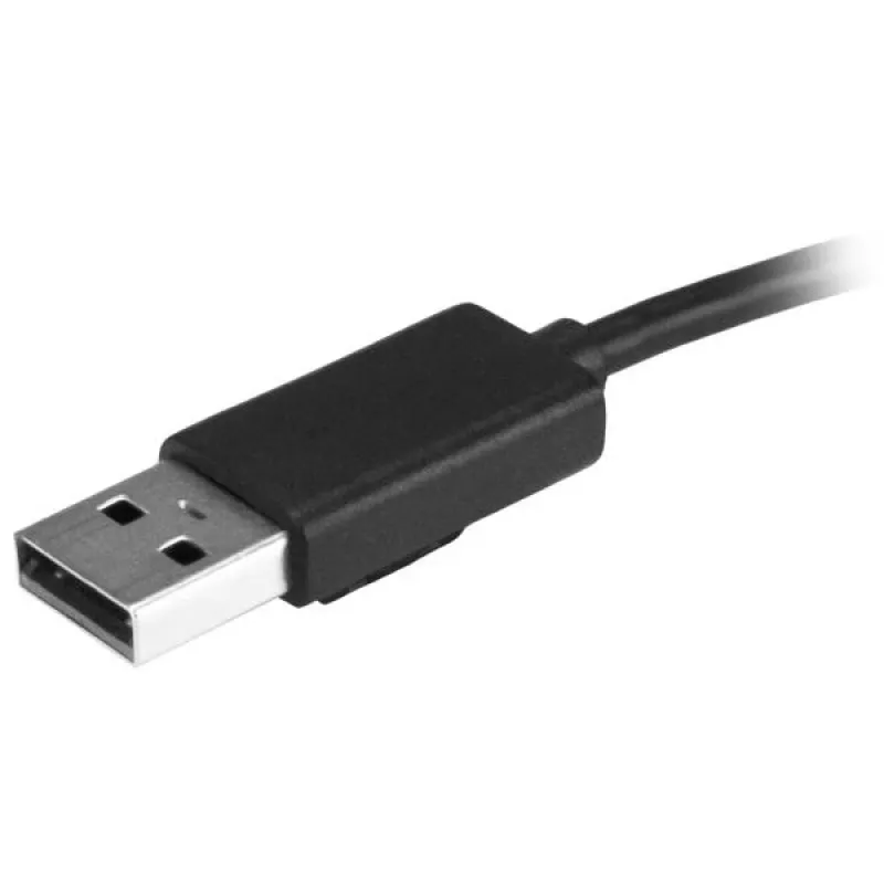 StarTech.com hub USB 2.0 portatile 4 porte con cavo integrato
