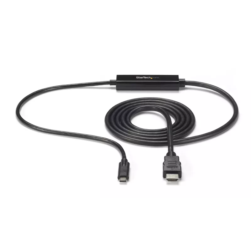 StarTech.com cavo USB C su HDMI 6ft (2m) - convertitore video USB Type-C su HDMI 4K 30Hz - cavo adattatore da USB-C DP Alt Mode a monitor HDMI - compatibile Thunderbolt