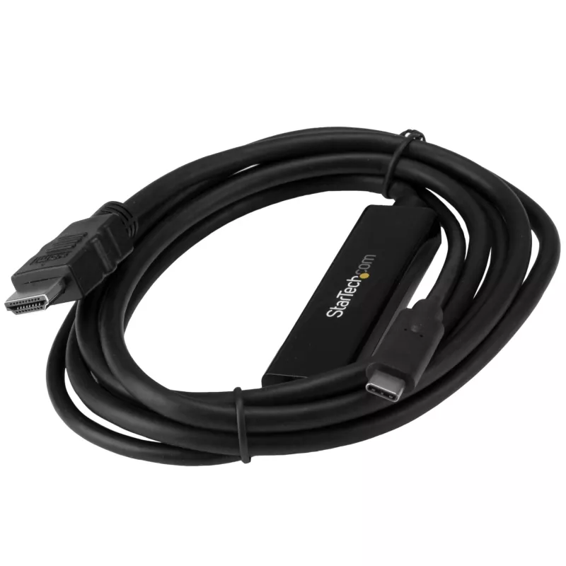 StarTech.com cavo USB C su HDMI 6ft (2m) - convertitore video USB Type-C su HDMI 4K 30Hz - cavo adattatore da USB-C DP Alt Mode a monitor HDMI - compatibile Thunderbolt