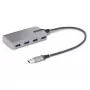 StarTech.com hub USB 4 porte – USB 3.0 5 Gbit/s, bus-powered, hub da USB-A a 4x USB-A con ingresso di alimentazione ausiliaria opzionale – hub USB portatile per desktop/laptop, cavo da 30 cm, hub di espansione USB