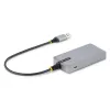 StarTech.com hub USB 4 porte – USB 3.0 5 Gbit/s, bus-powered, hub da USB-A a 4x USB-A con ingresso di alimentazione ausiliaria opzionale – hub USB portatile per desktop/laptop, cavo da 30 cm, hub di espansione USB