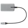 StarTech.com hub USB 4 porte – USB 3.0 5 Gbit/s, bus-powered, hub da USB-A a 4x USB-A con ingresso di alimentazione ausiliaria opzionale – hub USB portatile per desktop/laptop, cavo da 30 cm, hub di espansione USB
