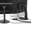 StarTech.com mini dock USB 3.0 – docking station USB-A dual monitor con video DisplayPort 4K 60Hz e Gigabit Ethernet – cavo da 30 cm – adattatore portatile per laptop USB 3.1 Gen 1 Type-A