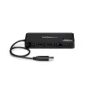 StarTech.com mini dock USB 3.0 – docking station USB-A dual monitor con video DisplayPort 4K 60Hz e Gigabit Ethernet – cavo da 30 cm – adattatore portatile per laptop USB 3.1 Gen 1 Type-A