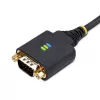 StarTech.com cavo adattatore da USB a seriale 3 m, mantenimento COM, viti/dadi sostituibili, da USB-A a DB9 RS232, IC FTDI, protezione ESD, Windows/macOS/Linux