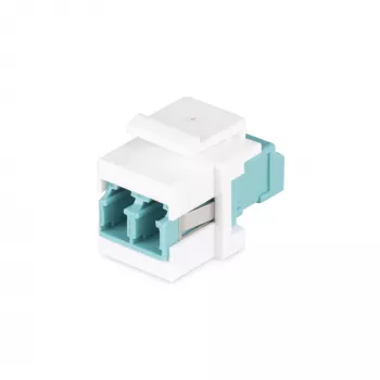 StarTech.com accoppiatore LC su LC, accoppiatore in fibra ottica LC, connettore femmina keystone LC/UPC, accoppiatore keystone in fibra ottica LC duplex per patch panel