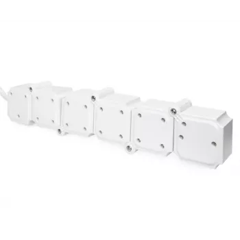 Ciabatta Digitus flessibile 4 prese con 2 porte USB e interruttore