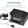 StarTech.com Server di stampa di rete 10/100Mbps Ethernet-USB 2.0 LPR