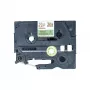Brother TZE-RM34 nastro per etichettatura oro su verde menta