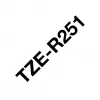 Brother TZE-R251 nastro per etichettatura nero su bianco