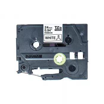 Brother TZE-R251 nastro per etichettatura nero su bianco