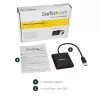 StarTech.com Adattatore USB 3.0 a doppio HDMI, convertitore USB a 2x monitor HDMI per Windows (nessun supporto per macOS/ChromeOS/Linux) - TAA