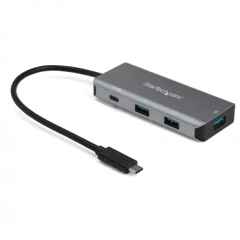 StarTech.com Hub USB C 4 porte (10Gbps) a 3x USB-A e 1x USB-C – Ricarica passante Power Delivery 100W – Adattatore portatile per laptop USB 3.1 Gen 2/USB 3.2 Gen 2 Type-C – Compatibile con TB3~Hub USB C 4 porte (10Gbps) a 3x USB-A e 1x USB-C – Ricarica passante Power Delivery 100W – Adattatore portatile per laptop USB 3.2 Gen 2 Type-C – Compatibile con TB3