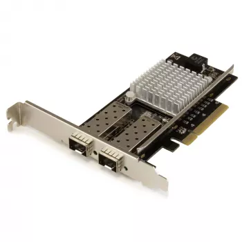 StarTech.com scheda di rete in fibra 2 porte 10G con SFP+ aperto - PCIe, chipset Intel