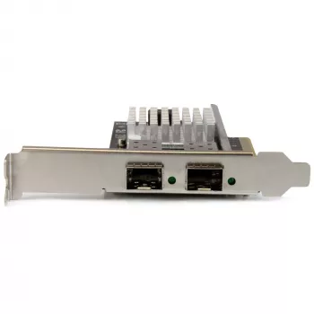 StarTech.com scheda di rete in fibra 2 porte 10G con SFP+ aperto - PCIe, chipset Intel